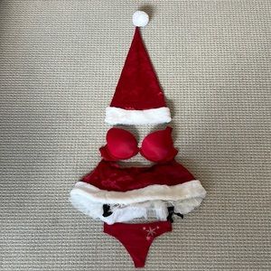 Santa lingerie set